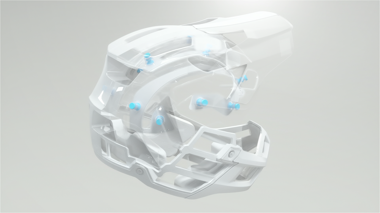 100% Altis Helmet - White - L/XL 80006-00015