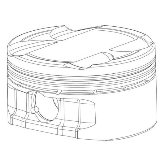 CP-Carrillo Automotive Piston, Each, Cyl: 1, Material ID: 2836 0DF3T